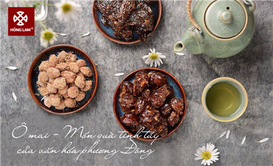 Ô mai - Món quà tinh túy của văn hóa phương Đông